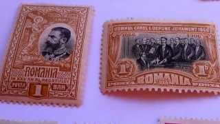 Very Rare Looking Romania Postage Stamps [upl. by Annotahs307]