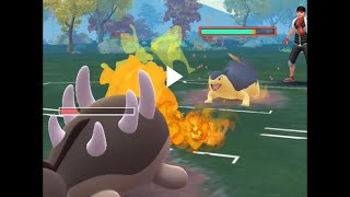 Clodsire vs Typhlosion in Pokemon Go League Cup Battle [upl. by Gereld]