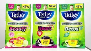 Tetley Super Green Teas [upl. by Solis]