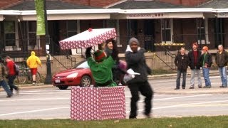 Christmas Elf Prank  Scares and Cares [upl. by Notlrahc]