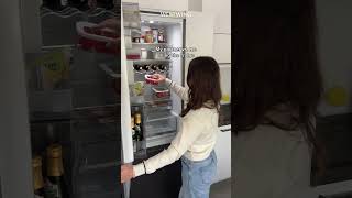 Wie räumst Du deinen Kühlschrank ein 😂 funny relatable fridge [upl. by Asiar]