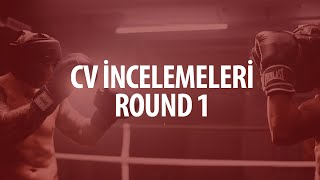 CV İncelemeleri  Round 1 [upl. by Lea]