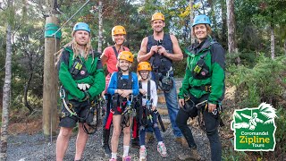 Coromandel Zipline Tour [upl. by Drofhsa]