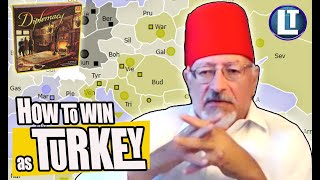 Diplomacy TURKEY Strategy with EDI BIRSAN  How To Win With Turkey DIPLOMACY Board Game [upl. by Analim258]