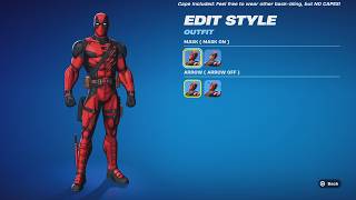 Deadpool amp Wolverine Skins GAMEPLAY In Fortnite Full Bundle Review [upl. by Garber]