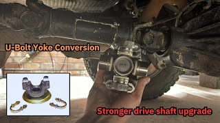 Jeep TJ Drivetrain Upgrade Dana 44 UBolt Yoke amp Universal Joint Installation [upl. by Anertak]