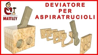 FAI DA TE  Deviatore per aspiratrucioli [upl. by Nnaeirrac]