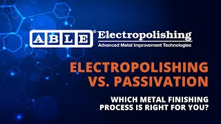 Electropolishing vs Passivation [upl. by Ahsenauq]