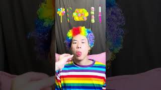 🌈🎉🤩🎧ASMR Rainbowthemed Mukbang  Perfect for Sleepimmersive asmr [upl. by Eihtak]