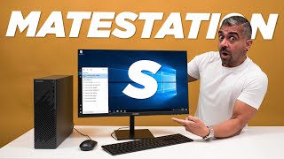 Worlds FIRST Fingerprint Power On PC  HUAWEI MateStation S Desktop PC [upl. by Kutchins]