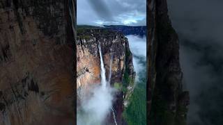 Angel Fall  🌍The highest waterfall in the world shorts travel [upl. by Reynard]