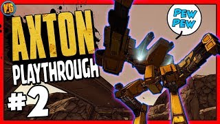 INVINCIBLE  Road to Ultimate Axton  Day 2 Borderlands 2 [upl. by Ileray967]