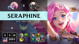 Seraphine Support vs Pantheon Healing Master  NA Challenger Patch 1415 [upl. by Hook]