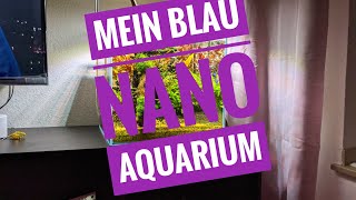 Nano Aquarium Blau 35er Cube [upl. by Prudi]