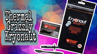 Thermal Grizzly Kryonaut  Thermal Paste  Unboxing  Review  Best Thermal Paste [upl. by Aicetal]