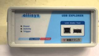 ELLISYS 200 USB Explorer 動作確認 [upl. by Llenrap783]