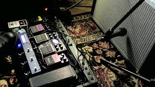 Musicom Lab EFX LEII pedalboard Jam Carry over [upl. by Villada727]