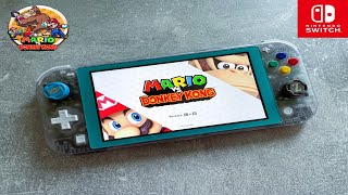 Mario vs Donkey Kong  Nintendo Switch Lite Gameplay [upl. by Seppala]