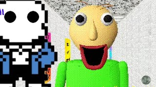 Sans react BALDI BASICS SONG youre mine [upl. by Zabrine447]