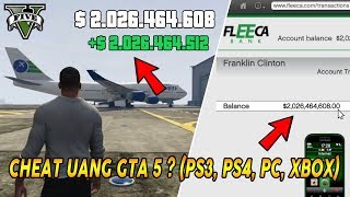 CHEAT UANG GTA 5  WOW LANGSUNG DAPAT UANG 2 MILYAR WORK PS3 PS4 PC XBOX360ONE  STOCK MARKET [upl. by Seligmann520]