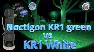 Noctigon KR1 White vs Green Comparison [upl. by Itnuahsa145]