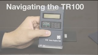 Qualitests TR100  Navigating the TR100 [upl. by Tennaj]