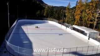 ISS ICERACK®  Mobile Olympic Size IIHF Ice Hockey Rink  Installation Timelaps [upl. by Lleryd]