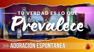 TU VERDAD ES LO QUE PREVALECE  Adoración Espontanea [upl. by Ellon]