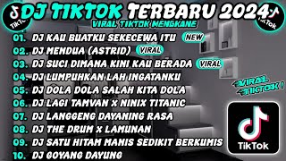 DJ TIKTOK TERBARU 2024 SLOW BASS🎵 DJ SEKECEWA ITU🎵 DJ MENDUA ASTRID DJ SUCI VIRAL [upl. by Aurelea]