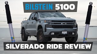 Leveling the Silverado 1500 Z71 with bilsteinUS 5100s [upl. by Irovi]