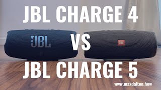 JBL Charge 4 vs JBL Charge 5 [upl. by Toll]