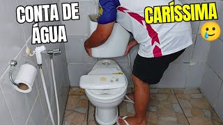 ELIMINANDO VAZAMENTO NO VASO SANITÁRIO ✅ [upl. by Collier]