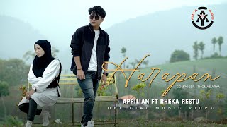 Aprilian feat Rheka Restu  Harapan Official Music Video [upl. by Lalaj103]