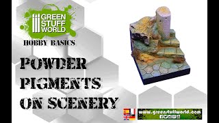 Hobby Basics  Powder Pigments on Scenery [upl. by Airam]