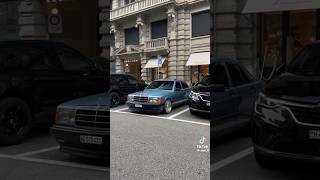 Benz W201 190E by soar9 on TikTok mercedes190e w201 w124 w126 w126 w140 190e amg mercedes [upl. by Nitsu]