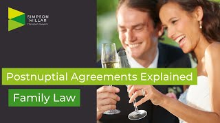 Postnuptial Agreements Explained  UK Family Solicitor [upl. by Thorndike]