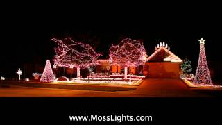 2013 Complete Light Display by Michael Moss LOR Lightorama MossLightscom in League City TX [upl. by Ellon]