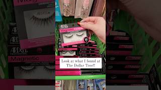 I Found Ardell Magnetic Lashes at the Dollar Tree magneticlashes dollartreemakeup [upl. by Edurtreg]