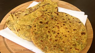 How to make Missi Roti  Masala Roti Recipe [upl. by Aicirtam]