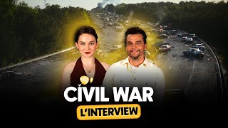 LINTERVIEW  Wagner Moura amp Cailee Spaeny pour CIVIL WAR [upl. by Melcher]