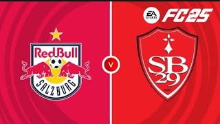 RB Salzburg vs Brest  UEFA Champions League Group Stage  FC 25 [upl. by Megan]