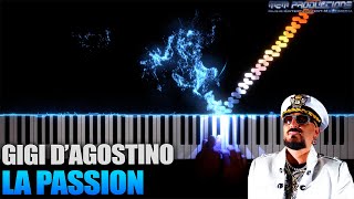 Keyboard  Piano Tutorial  Gigi DAgostino  La Passion [upl. by Yalhsa]