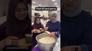 Aapko Khana Hai Chai Biryani 🤪❤️ hkrshorts hkrbakingacademy [upl. by Hendel]