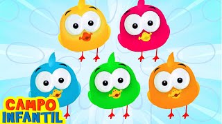 Aprende COLORES con Patos en la Bañera 🐥🐤Video Educativo para niños  Campo Infantil [upl. by Regdirb]