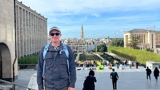 I travelled to BRUSSELS visited the Grand Place and ate Belgian Mussels [upl. by Abdel100]