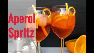 Aperol Spritz  Sicilian Cocktail [upl. by Annail488]