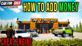 HOW TO ADD MONEY CHEAT ENGINE  Car For Sale Simulator 2023 Tips 1 [upl. by February]