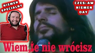 REACTION Wiemże nie wrócisz  Czesław Niemen Sopot 1990 [upl. by Ahsiuqel]