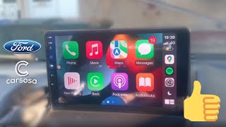 Apple CarPlay amp Android Auto Radio Installation on Ford Fiesta 20082014 [upl. by Dowell]