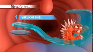 strepfen krachtig tegen keelpijn reclame 10 sec [upl. by Trah]